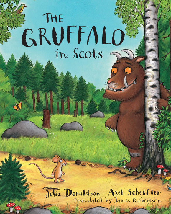 The　Gruffalo　in　White　Scots,　Julia　Donaldson　–　Black　Publishing